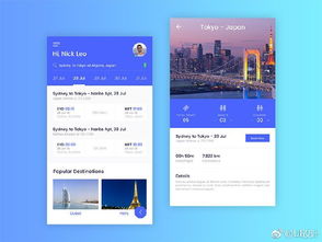 極具創意的旅行App界面UI設計分享與旅游開發項目策劃咨詢